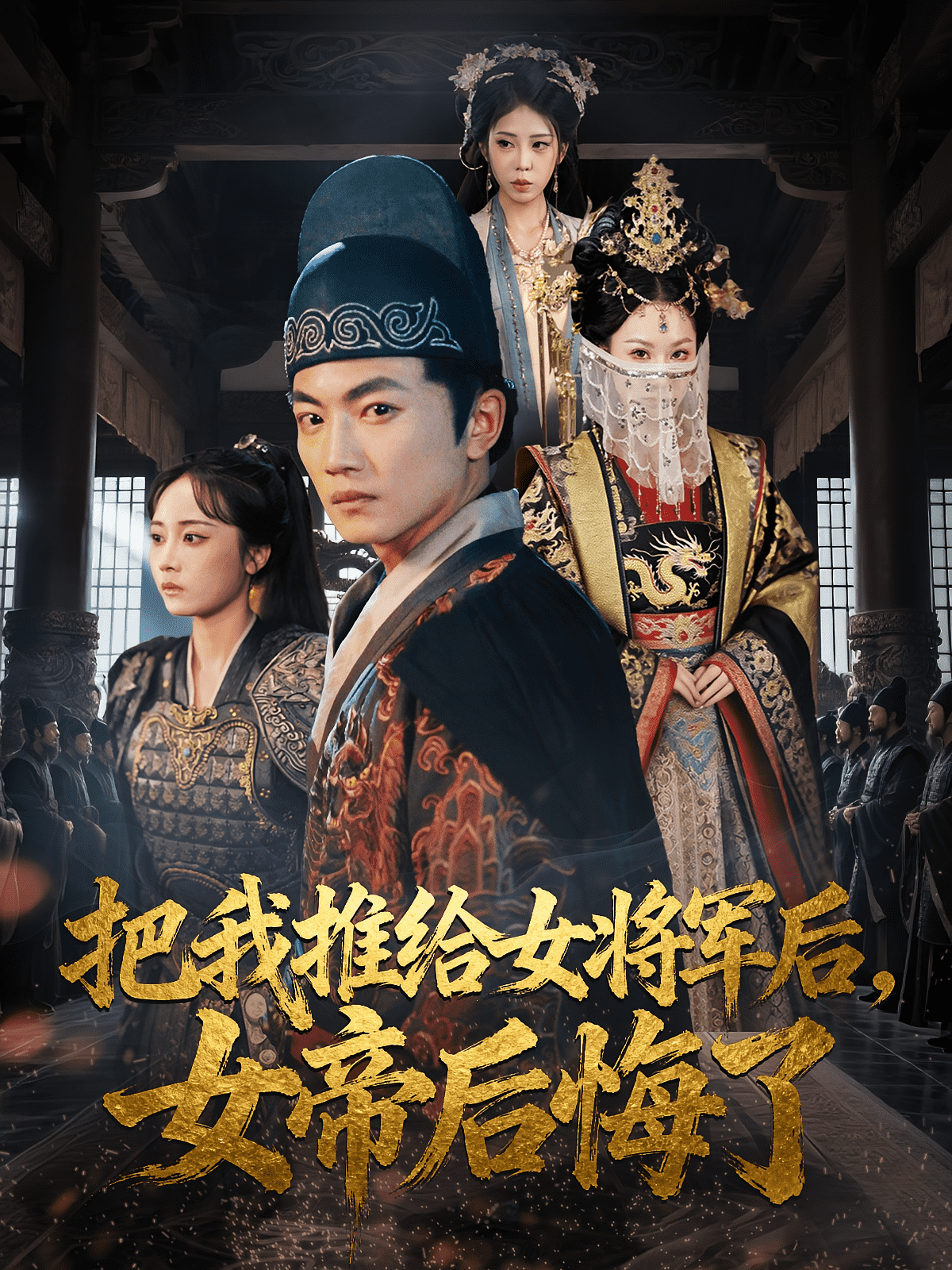 把我推给女将军后女帝后悔了